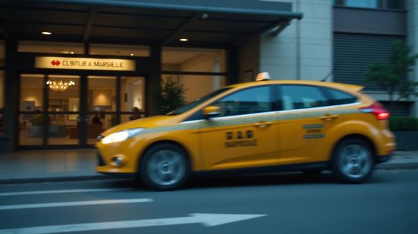 Besoin d'un taxi pour les hôpitaux marseillais sans avance de frais ?